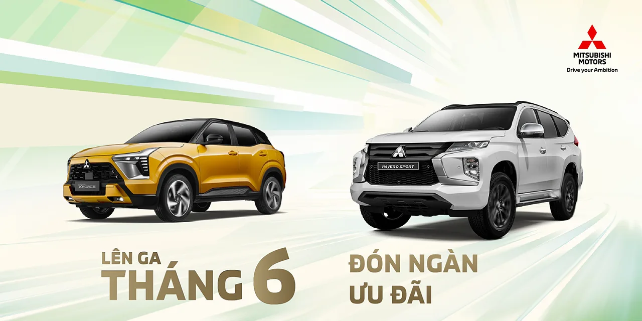 Bảng giá và Khuyến mãi mua xe Mitsubishi tháng 06/2024